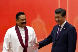 Chinese President Xi Jinping - Sri Lanka President  Mahinda