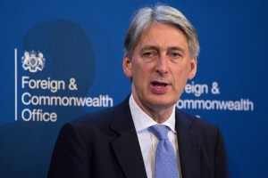 UK Foreign Secretary Phillip Hammond