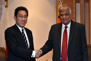 Ranil Wickremesinghe - Fumio Kishida
