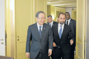 Ban Ki Moon - Zeid Raad Al Hussein