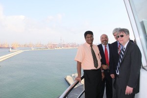 Patrick Kennedy visi colombo harbour (1)