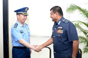 chinese-airforce- delegation- sri lanka (1)