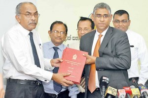 Delimitation report handed over