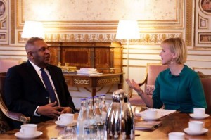 Mangala - Swedish FM Margot Wallstrom