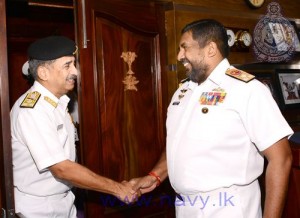 Vice Admiral DM Deshpande -lanka