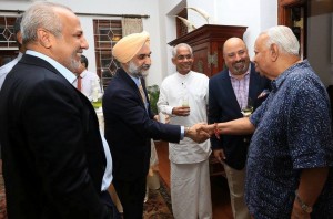 Atul Keshap hosted dinner for Taranjit Singh Sandhu (1)