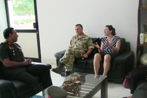British Deputy High Commissioner Meets Mullaittivu Commander