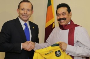 Tony Abbott - Mahinda Rajapaksa