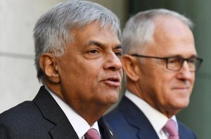 ranil - Malcolm Turnbull