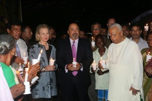 Candle light vigil in Colombo for missing Tamils (3)