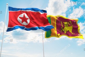 north-korea-sri-lanka-flags