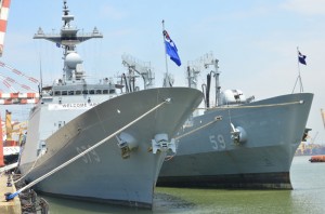 Korean Navy ships